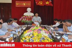 Phó Bí thư Thường trực Tỉnh ủy Đỗ Trọng Hưng thăm, làm việc tại huyện Thiệu Hóa