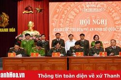 Cụm thi đua số 5 Bộ Công an: Ký kết giao ước thi đua 'Vì an ninh Tổ quốc' năm 2020