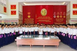 Học viện Hải quân giáo dục truyền thống cho học viên khóa mới