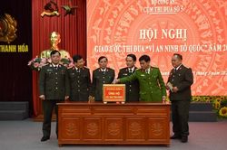 Cụm thi đua số 5: Phấn đấu giảm ít nhất 5% số vụ phạm pháp hình sự