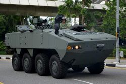 Xe bọc thép Singapore làm rạng danh Đông Nam Á