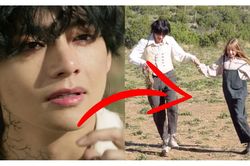 Tan chảy trước sự ân cần của V với 'em gái mưa' trong MV 'ON' của BTS