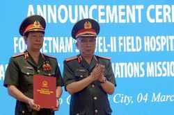 Việt Nam thành lập Bệnh viện dã chiến số 3, sẵn sàng lên đường sang châu Phi
