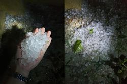 Mưa đá, dông lốc ở 7 tỉnh miền núi: 1 người chết, 16 người bị thương