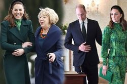 Loạt trang phục xanh bát ngát của công nương Anh Kate Middleton trong chuyến công du tại Ireland