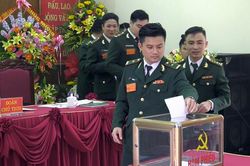 Đại hội Đại biểu Đảng bộ Đồn Biên phòng Cửa khẩu Quốc tế Lào Cai lần thứ VII