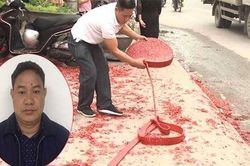 Tạm giữ kẻ đốt dây pháo 50m trong đám cưới ở Hà Nội