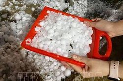 Lý giải việc xuất hiện những trận mưa đá vừa qua