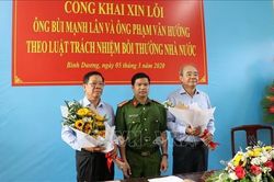 Bộ Công an công khai xin lỗi hai doanh nhân bị bắt giam trái pháp luật