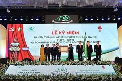 Bệnh viện Phụ sản Hà Nội đứng đầu khối bệnh viện công về chất lượng
