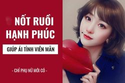 Phụ nữ sở hữu 'nốt ruồi Tây Thi' này, đảm bảo chồng 'say như điếu đổ', quyến rũ khó ai bằng