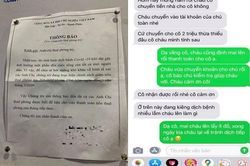 Loạt thông báo giảm tiền thuê trọ khiến sinh viên ấm lòng