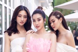 Đỗ Mỹ Linh hóa 'hồng hạc' kiêu sa, Tường San - Lương Thùy Linh cũng bung lụa khoe nhan sắc hơn người
