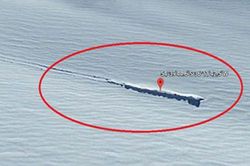 Google Earth phát hiện đĩa bay UFO rơi