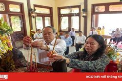 Tưởng niệm 40 năm ngày mất Chủ tịch Tôn Đức Thắng