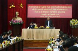 Phó Thủ tướng Thường trực: Lào Cai cần thực hiện 'mục tiêu kép'