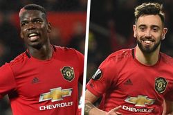 HLV M.U nóng lòng kết hợp Fernandes và Pogba