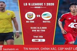 Hồng Lĩnh Hà Tĩnh sử dụng đội hình nào đấu Viettel?