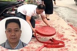 Đối tượng đốt pháo trong đám cưới ở Sóc Sơn đầu thú