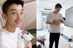 Cặp đôi 'đũa lệch' chàng hotboy, nàng béo khoe con trai đầu lòng có dung mạo khiến ai cũng ngỡ ngàng