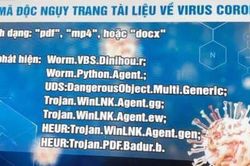 Cảnh giác với mã độc được phát tán qua email về dịch Covid-19