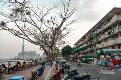 Nhịp sống chậm rãi hiếm có ở bán đảo giữa lòng Sài Gòn