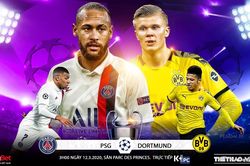 Soi kèo nhà cái PSG đấu với Dortmund. Trực tiếp K+PC. Trực tiếp Cúp C1