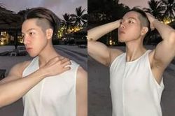 Fan nghi vấn gọt hàm, Đức Phúc khổ sở lên tiếng: 'Do giảm cân, góc chụp và có… bóp nhẹ một tí'