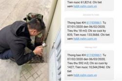 Vụ hộ dân ở Hà Nội 'ngã ngửa' vì hóa đơn 10,5 triệu tiền nước/tháng: Đồng hồ nước hoạt động bình thường, xác minh trách nhiệm nhân viên