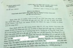 UBND một phường tại TP Vũng Tàu xin được cách ly 11 cán bộ