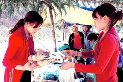 Nghệ An: Măng đắng vùng cao vào mùa thu hoạch