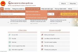 VietinBank cung cấp giải pháp thanh toán trên Cổng Dịch vụ công Quốc gia