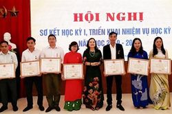 Công tác thi đua, khen thưởng tạo động lực thúc đẩy ngành Giáo dục và Đào tạo phát triển