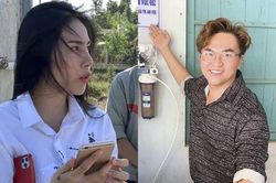 Thủy Tiên, Việt Hương, Đại Nghĩa cứu trợ miền Tây bị hạn hán, ngập mặn
