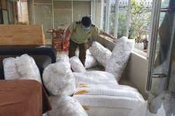 Thu giữ hàng chục nghìn chiếc khẩu trang tại cơ sở sản xuất không phép