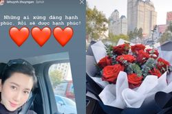 Dân mạng lại soi ra bằng chứng Thúy Ngân - Trương Thế Vinh hẹn hò dịp Valentine trắng