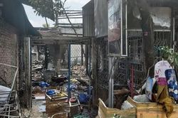 Tiệm tạp hóa cháy rụi, thiệt hại hàng trăm triệu đồng