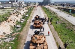 Nga-Thổ Nhĩ Kỳ cắt ngắn lộ trình tuần tra đầu tiên ở Idlib