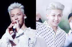 Taeyang, RM và dàn sao Hàn nâng tầm nhan sắc nhờ màu tóc bạch kim