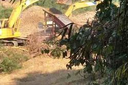 Khai thác cát, sỏi trái phép ở Bắc Giang