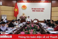 Thảo luận dự thảo Đề án xây dựng và phát triển tỉnh Thanh Hóa đến năm 2030, tầm nhìn đến năm 2045