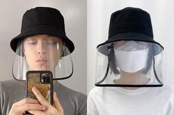 Dân mạng Việt rộ mốt mua mũ có tấm che trong suốt phòng dịch