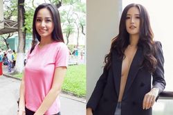 Mai Phương Thúy ăn mặc gợi cảm hơn nhiều thời mới đăng quang hoa hậu