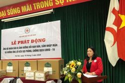 Phát động ủng hộ phòng chống dịch Covid-19 và người dân bị ảnh hưởng bởi xâm nhập mặn