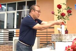 HLV Park Hang-seo gửi lời thách thức... rửa tay phòng Covid-19 đến học trò