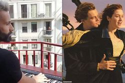 Chơi piano 'My heart will go on' giữa dịch Covid, chàng trai nhận 'mưa' lời khen