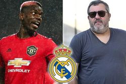 Đại diện Pogba gây bão, Real Madrid cười vào mặt MU