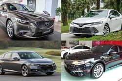 Phân khúc sedan hạng D: Toyota Camry tạo lợi thế dẫn đầu