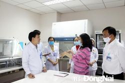 Thẩm định 3 cơ sở sẽ triển khai xét nghiệm Covid-19 tại Đồng Nai