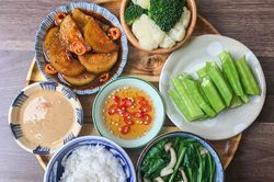 Thực đơn mâm cơm thuần chay dễ chế biến cho người bận rộn
